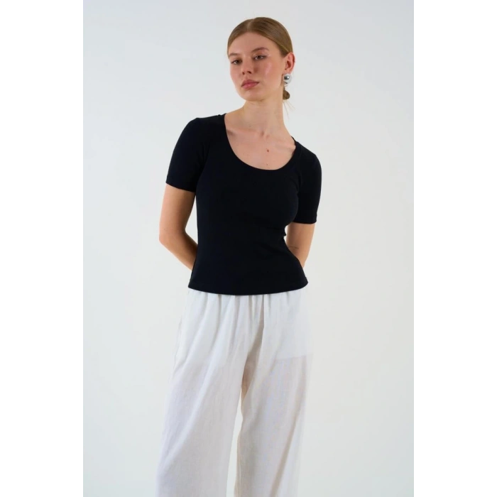 Kısa Kollu Tshirt  iyah