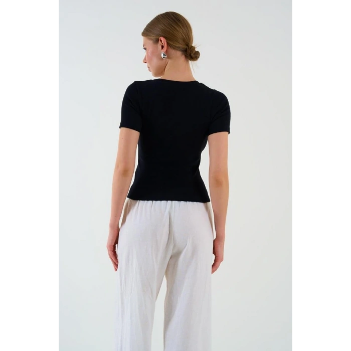 Kısa Kollu Tshirt  iyah