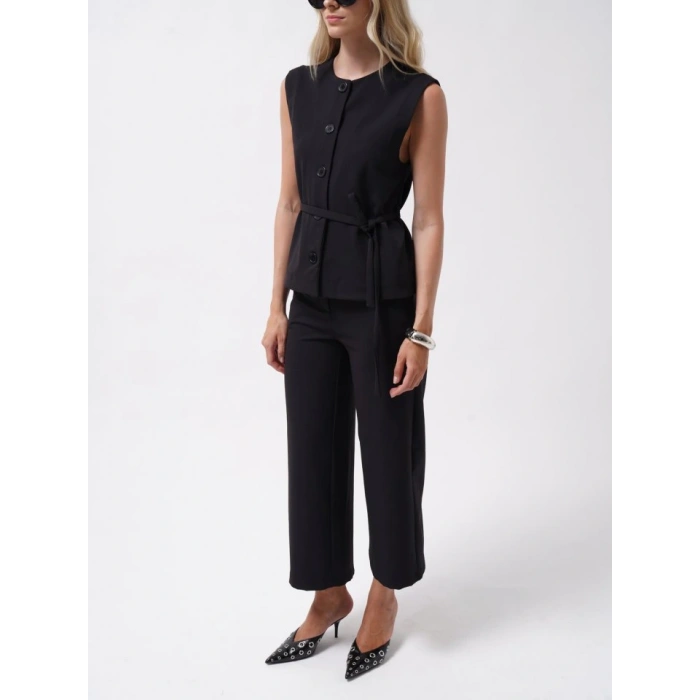 Kuşaklı Dokuma Yelek