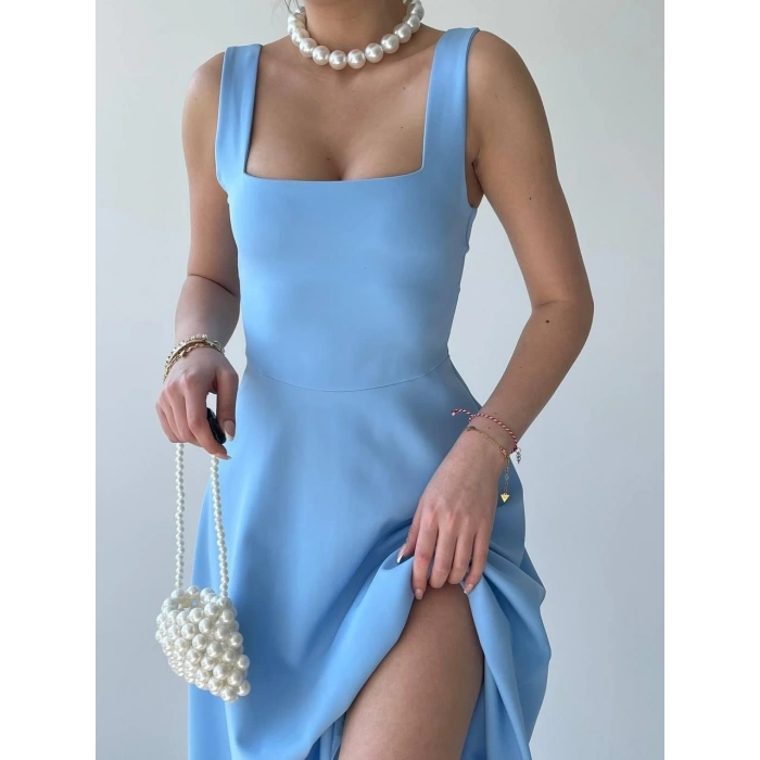 Neapolitan Askılı Elbise