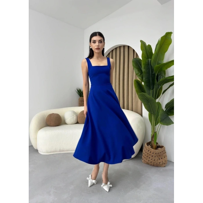 Neapolitan Askılı Elbise