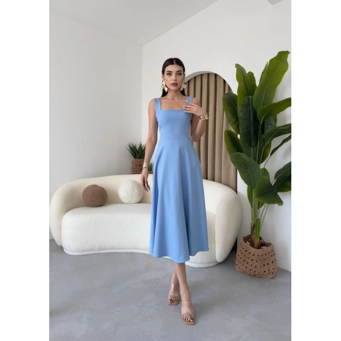 Neapolitan Askılı Elbise