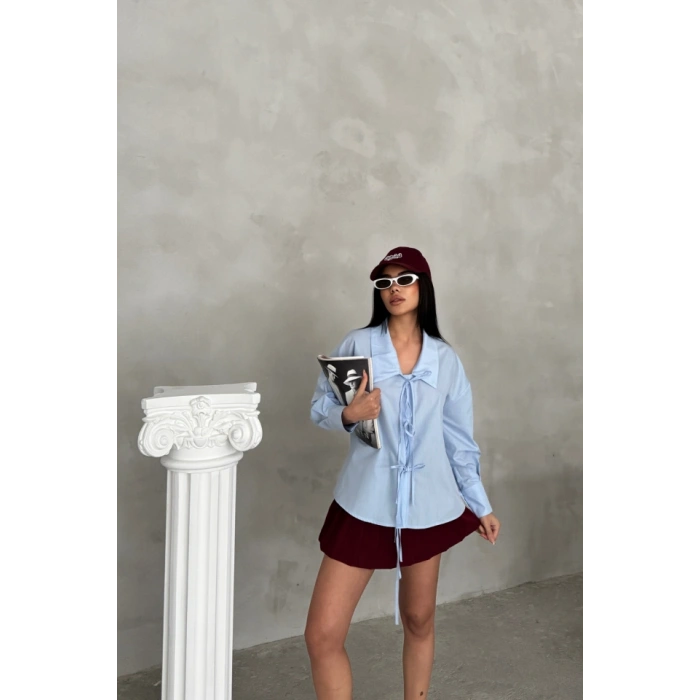 OKU YAKA POPİN GÖEK İP BAĞAA DETAYI  Bebe avi