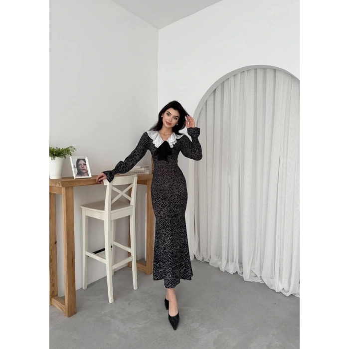 Ospe Fiyonklu Elbise