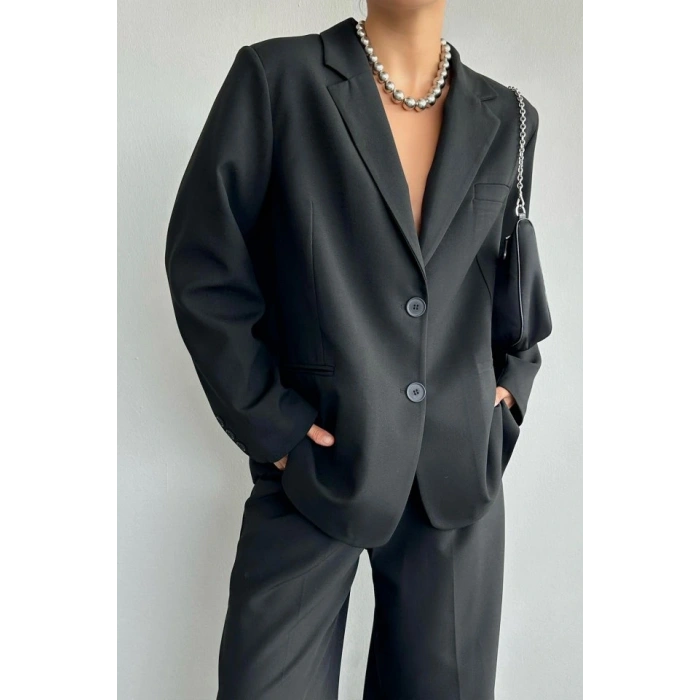 Oversize Ceket  Siyah
