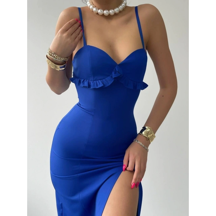 Papalia ırt Detaylı Elbise