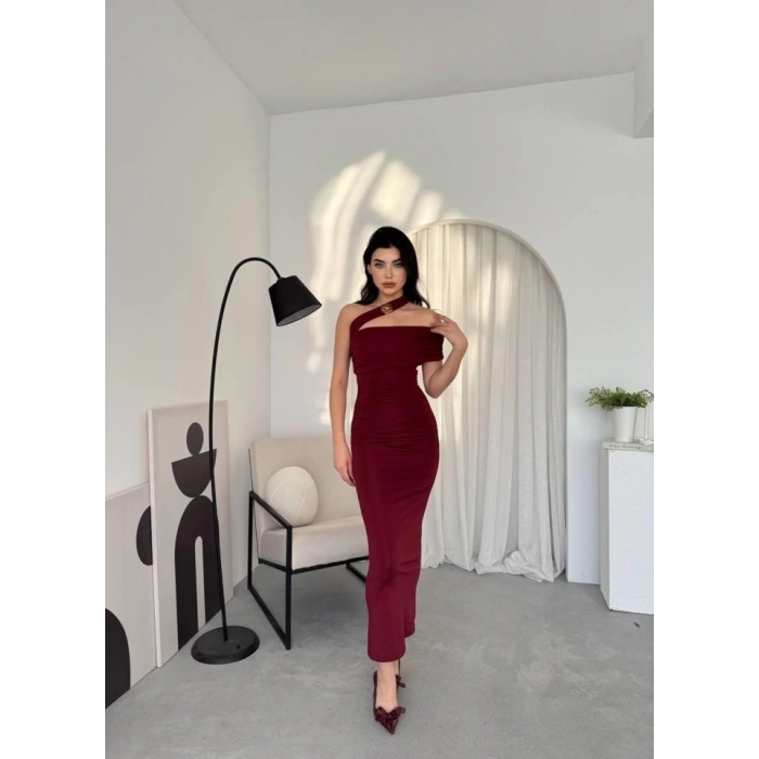 Reta Çapraz Omuz Elbise