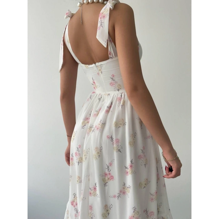 Roseta Bağlamalı idi Elbise