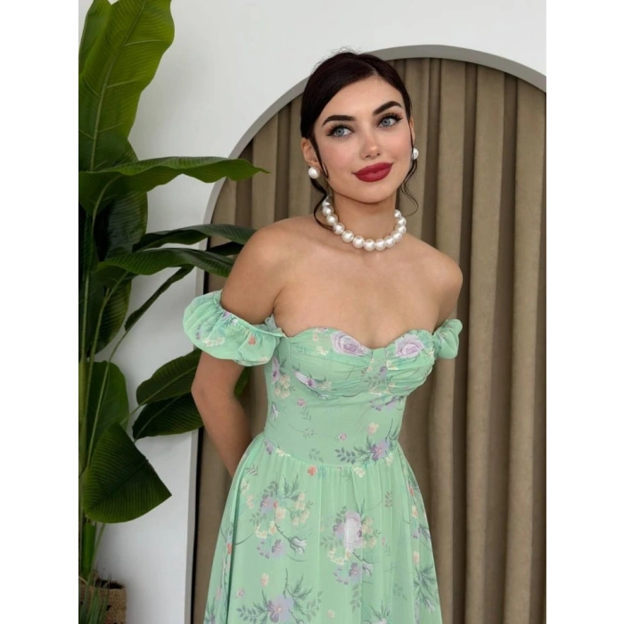 ŞİFON KUMAŞ DİJİTAL DEEN BAKILI ELBİE