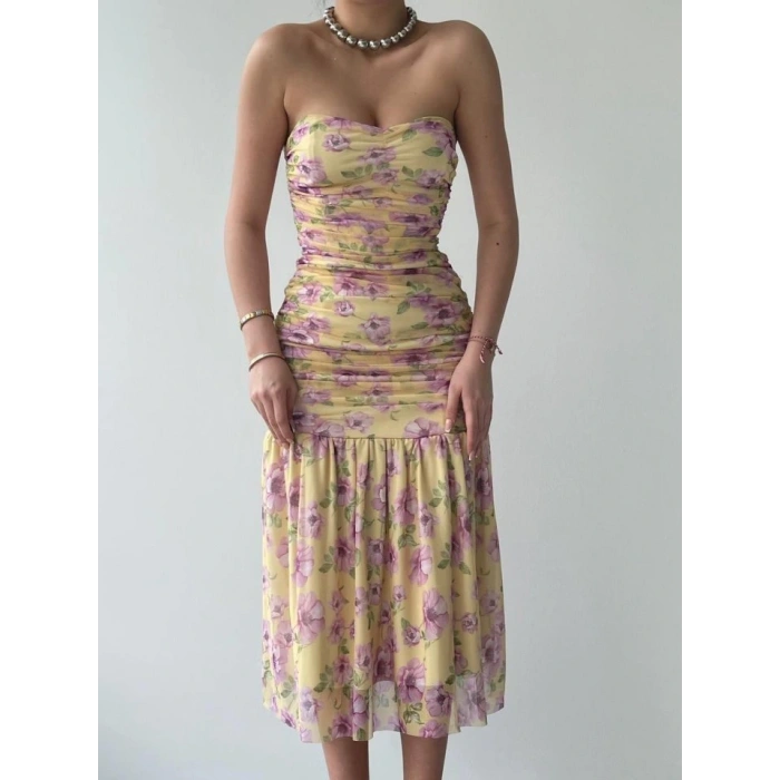 Talia traplez Elbise