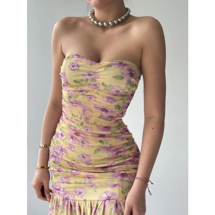 Talia traplez Elbise