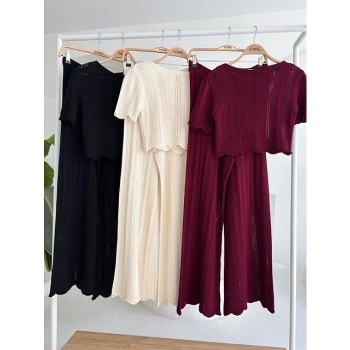 Triko Bluz Pantolon İkili Takım 10084025