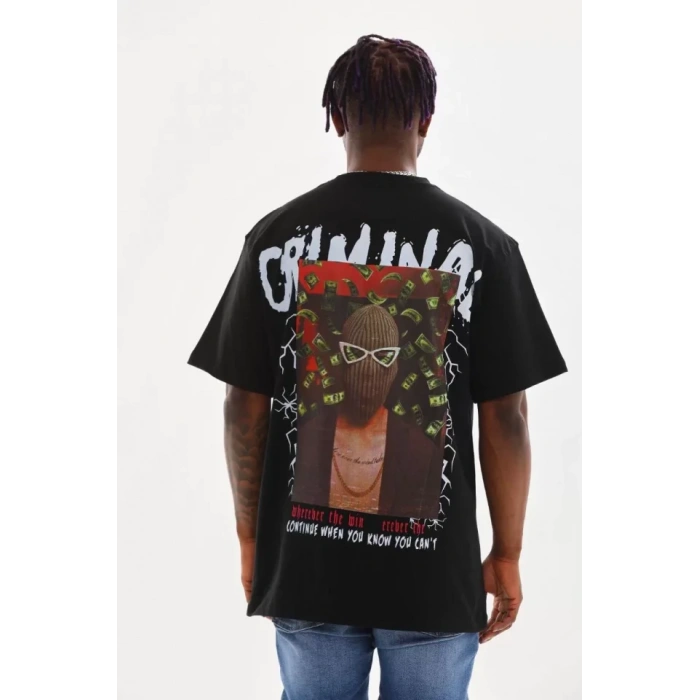 Unisex Baskılı Oversize Thirt  iyah