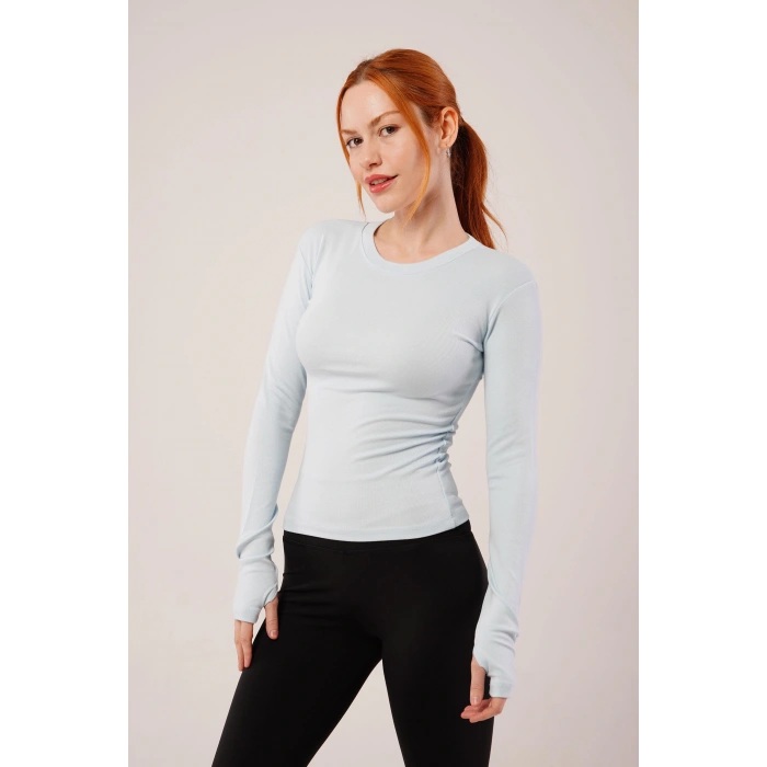 Uzun Kollu Basic Bebe avisi Bluz