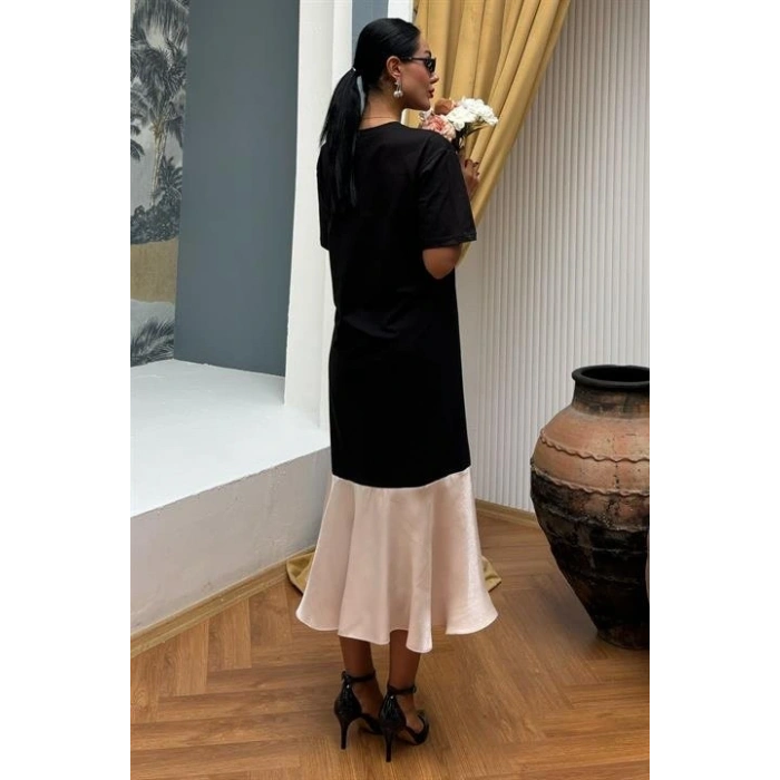 Volanlı üprem Elbise 2864