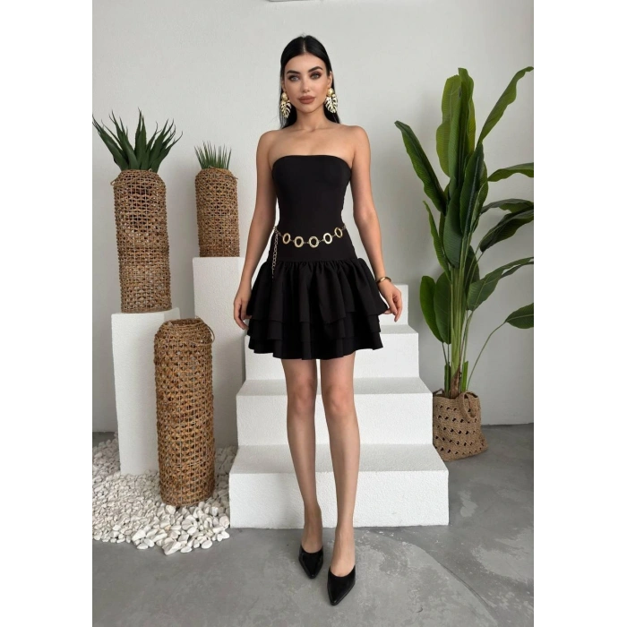 Vosges Straplez Mini Elbise