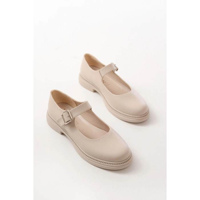 YSN-4444 Bej Günlük Bayan Ayakkabı
