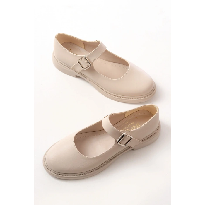 YSN-4444 Bej Günlük Bayan Ayakkabı