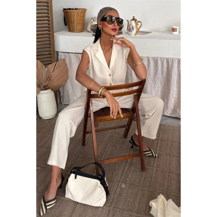 Zoe Crop Yelek Takım 974408