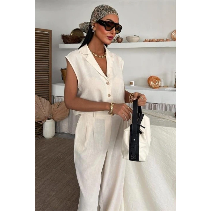 Zoe Crop Yelek Takım 974408