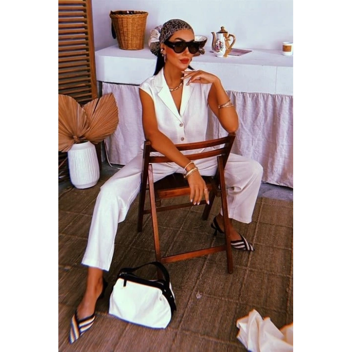 Zoe Crop Yelek Takım 974408