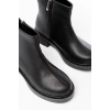 02-3033 Siyah Fermuarlı Günlük Kadın Bot