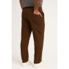 Erkek Keten Pantolon – Cepli, Beli astikli Ve Bağcıklı, Nefes Alan Rahat Kalıp, Yazlık Ve Baharlık Günlük Giyim, Şık  Konforlu Boru Paça odel  Kahverengi