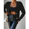 Düğme Detay Triko Bluz