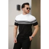 Erkek çizgili Kısa Kollu Tshirt