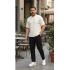 Erkek Duble Kol Basic Tişört