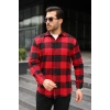 Erkek Ekose Desenli Oduncu Gömlek