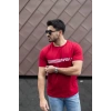 Erkek Kısa Kollu Nasa Baskı Basic Erkek Tshirt
