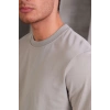 Erkek Relax Fit Bisiklet Yaka %100 Pamuk Rahat Kesim Basic Tişört
