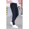 Erkek Slim Fit Likralı Gabardin Pantolon