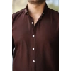 Erkek Uzun Kollu Regular ofya Keten Gömlek