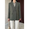 Haki Blazer Ceket