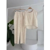 halina üzüne Nakışlı Crop Takım 979608