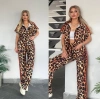 Kadın Dalgıç Kumaş Dijital eopar Baskılı şerit Detaylı Takım
