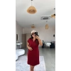Kadın Polo Yaka Mini Elbise