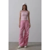 Paraşüt Cargo Pantolon  Pembe