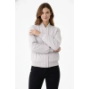 Premium Bomber Ceket Çıtçıt Kapamalı, Ribana anşetli, Astarlı, Regular Fit ont  Beyaz