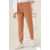 Tam Kalıp Basic Eşofman Pantolon  Kahverengi