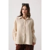 üslin Uzun Kol Gömlek  Bej