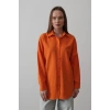 Uzun Kol Gömlek  Oranj
