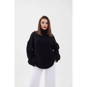 43151 TRİKO BALIKÇI SALAŞ KAZAKSİYAH