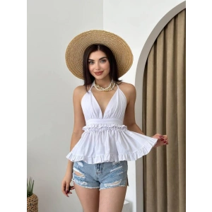 Agnes Sırt Detay Bluz