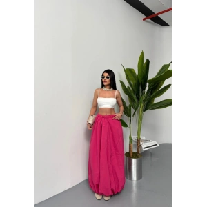 BE ATİKİ BAON ETEK ŞANE BOY OFT KUAŞ  Fuşya