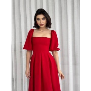 Benjamin Çan Etekli Midi Boy Elbise