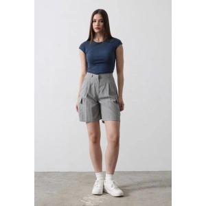 Cargo Cepli Şort  Gri