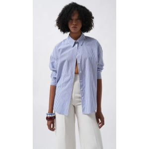 Çizgili Basic Gömlek